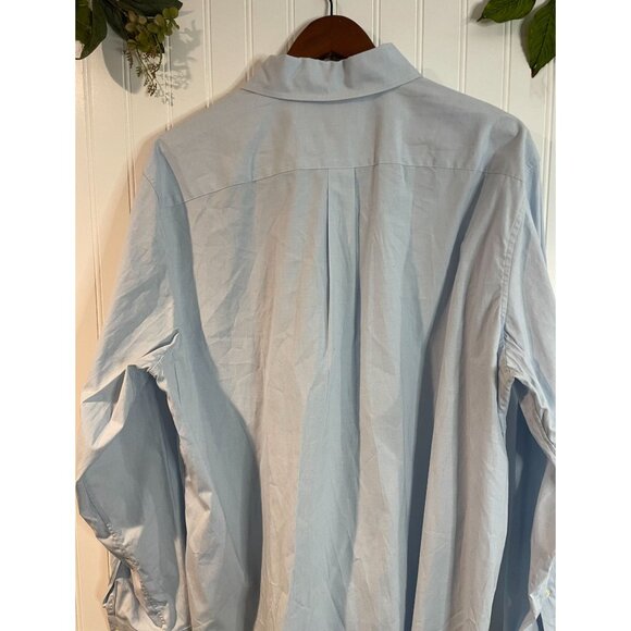 Vineyard Vines Mens Classic Fit Murray Shirt Light Blue Cotton/Spandex Size L - Picture 3 of 12